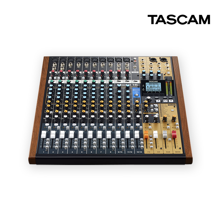 타스캠 MODEL 16 올인원 믹싱 스튜디오