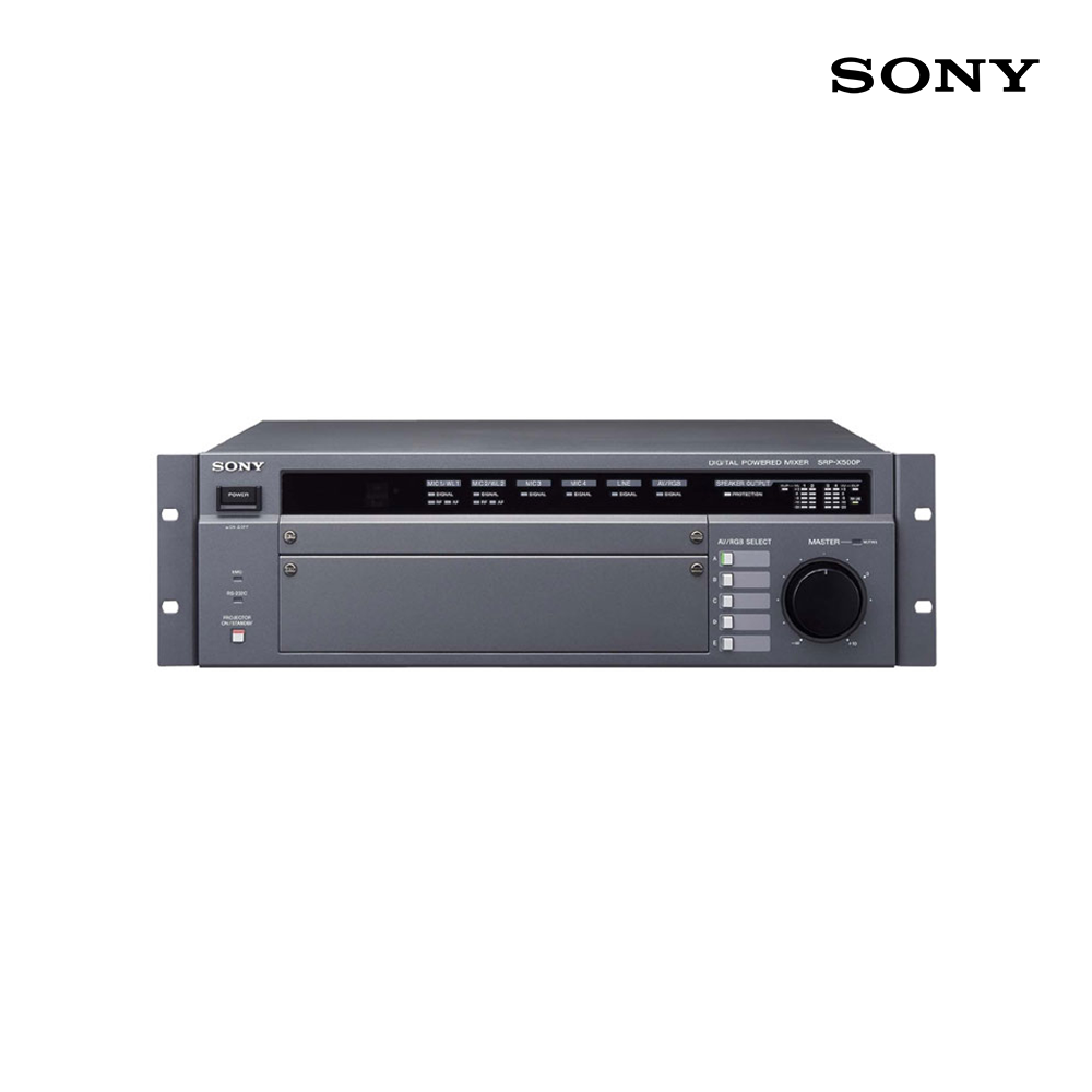 소니 SRP-X500P 올인원 디지털 파워드 매트릭스 믹서